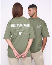 Multiply Apparel - T-shirt oversize - trèfle à quatre feuilles - Lyst