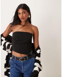 Pimkie - Bandeau Asymmetric Hem Top - Lyst