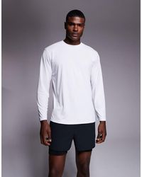 4505 - Quick Dry Technical Mesh Relaxed Fit Long Sleeve Running T-shirt - Lyst