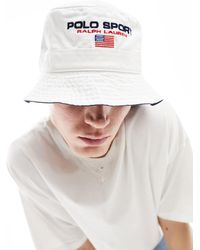 Polo Ralph Lauren - Sport Capsule Loft Logo Twill Bucket Hat - Lyst