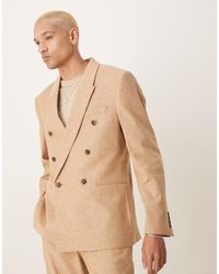 ASOS - – zweireihige regular fit anzugjacke - Lyst
