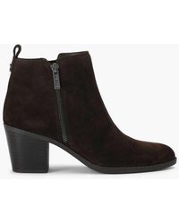 Carvela Kurt Geiger - Salvetti Zip Low Ankle Boots - Lyst