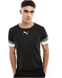 PUMA - Football - rise - t-shirt nera - Lyst