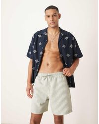 Abercrombie & Fitch - 7 Inch Drawstring Swimming Trunks - Lyst