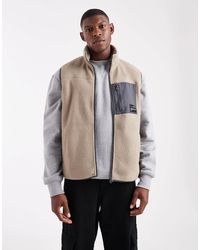 JJ Rebel - – fleece-weste - Lyst