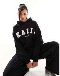 Kaiia - Logo Oversized Hoodie - Lyst