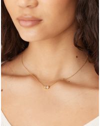 Accessorize - Z - collier à pierres variées en plaqué or 14 carats - Lyst