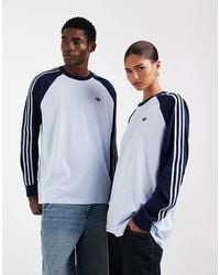 adidas Originals - Long Sleeve Ringer T-shirt - Lyst