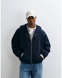 ASOS - Essentials Extreme Oversized Zip Up Hoodie - Lyst