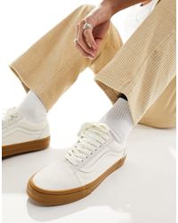 Vans - Old skool - baskets à semelle en gomme - cassé - Lyst