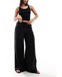 & Other Stories - – weite hose aus leinenmischung - Lyst