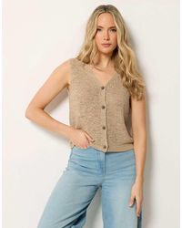 Long Tall Sally - Knitted Vest Top - Lyst