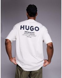 HUGO - Nalono T-Shirt - Lyst