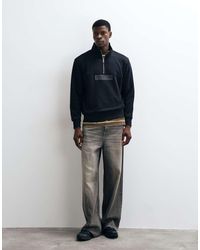 Napapijri - Box Logo Half Zip - Lyst