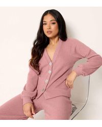 PixieGirl - Petite Textured Cardigan - Lyst