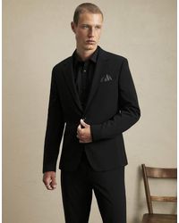 River Island - Skinny Fit Stretch Suit Jacket - Lyst