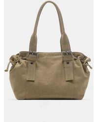 Pull&Bear - Shopper Tas Met Gesp - Lyst