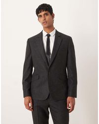 ASOS - Wool Blend Slim Suit Jacket - Lyst