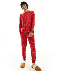 Chelsea Peers - Pijama multicolor para él y ella con estampado - Lyst