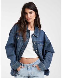 Noisy May - Oversized Denim Jack - Lyst