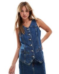 Levi's - Chaleco Vaquero De (Parte De Un Conjunto) - Lyst