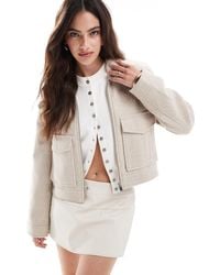 Stradivarius - – trucker-jacke - Lyst
