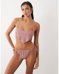 The Frolic - Exclusive Tie Side Bikini Bottoms Co-Ord - Lyst