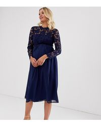 Chi Chi London Vestito midi - Blu