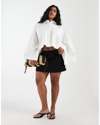 ASOS - Curve Mini Pelmet Skort With Split - Lyst