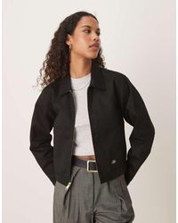 Dickies - Chaqueta Corta Negra Sin Forro Eisenhower De - Lyst
