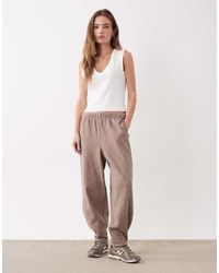 Threadbare - Gebreide Joggingbroek Met Ballonpijpen - Lyst