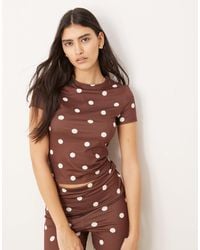 ASOS - – knapp geschnittenes t-shirt - Lyst