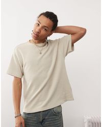 PacSun - Waffle Knit Oversized T-Shirt - Lyst