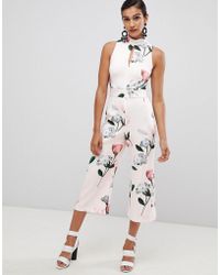 coast floral jumpsuit