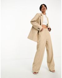 Y.A.S - Tailored Wide Leg Trouser Co-Ord - Lyst