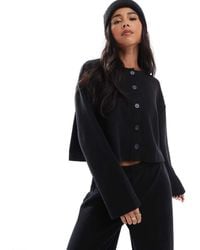 Miss Selfridge - Soft Rib Cardigan - Lyst