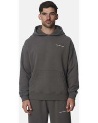 Good For Nothing - Oversized Cotton Fleece Pullover Hoodie - Lyst