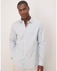 ASOS - Formal Linen Blend Regular Shirt - Lyst
