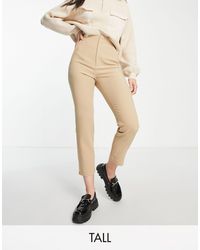Stradivarius Slim Tailored Trousers in 