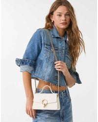 Stradivarius - Crossbody Bag With Round Clasp - Lyst