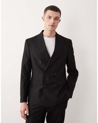ASOS - Smal Double-Breasted Colbert - Lyst