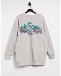 bershka columbia sweatshirt