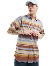 Kavu - Short Sleeve Stripe Shirt - Lyst