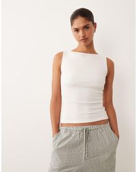 Brave Soul - High Neck Tank Top - Lyst