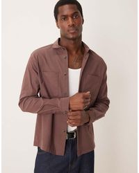 ASOS - Oversized Boxy Overshirt - Lyst