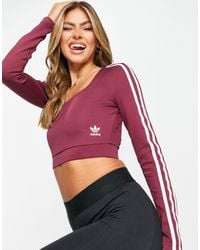 adidas Sleek pleated tulle skirt in red