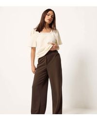 PixieGirl - Petite Wide Leg Trousers - Lyst