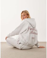 Six Stories - Romantic material - pull zippé d'ensemble à capuche en jersey - Lyst