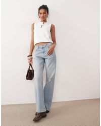 ASOS - Comfort Stretch Straight Leg Jeans - Lyst