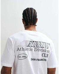 Jack & Jones - Oversized T-shirt With Running Club Back Print - Lyst